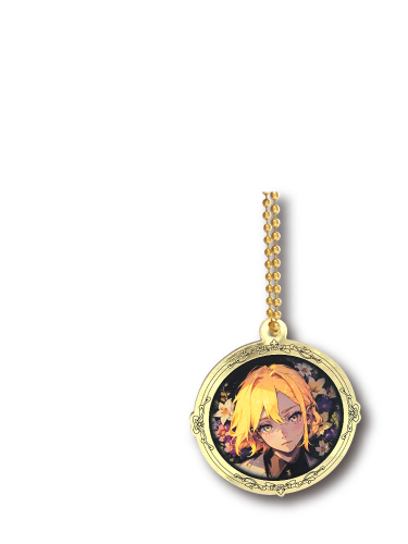 両面ゴールドアクキー（箔面印刷）