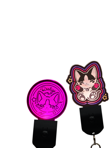 LEDアクリルキーホルダー