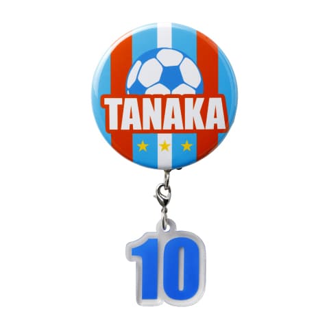 連結アクキー缶バッジ（両面印刷）