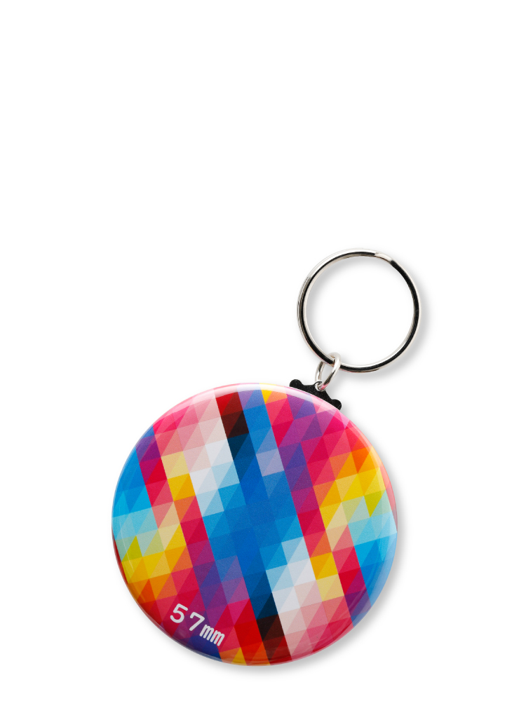 缶バッジキーホルダー