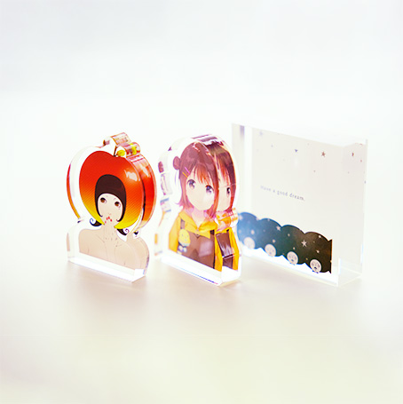 オリジナルアクリルブロック 50個から | 日本キーホルダー工業