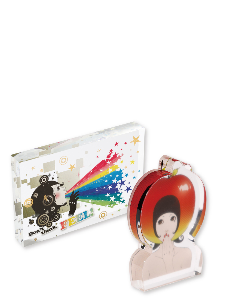 オリジナルアクリルブロック 50個（438円）から | 日本キーホルダー工業