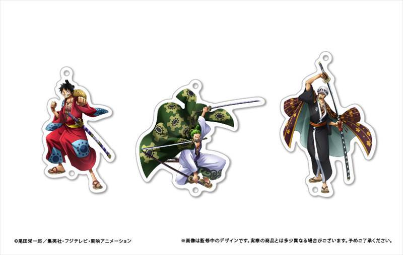 ONE PIECE（ワンピース）ルフィやゾロのアクリルキーホルダーが発売中