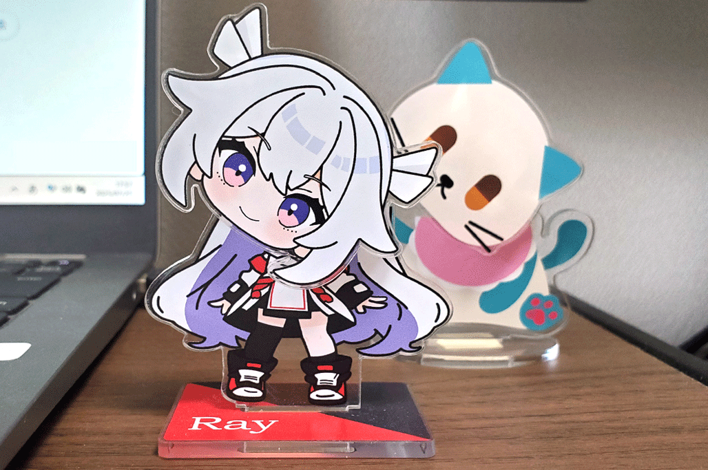 首振りアクリルスタンド
