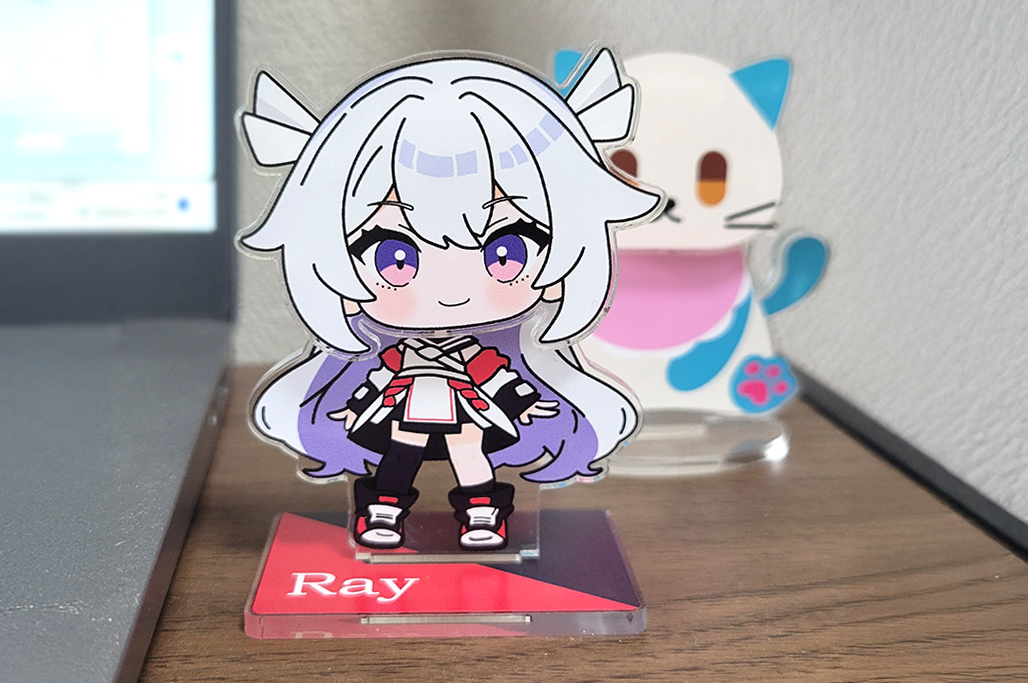 首振りアクリルスタンド