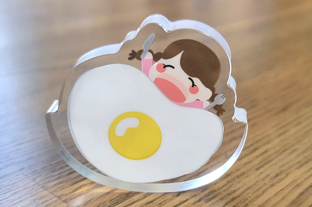 ゆらゆらアクリルブロック