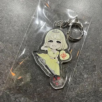 お客様製作のアクリルキーホルダー